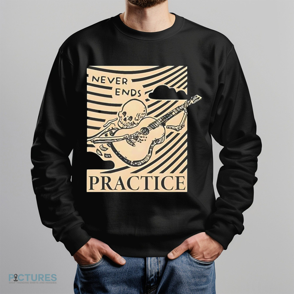Lindy day practice never ends shirt