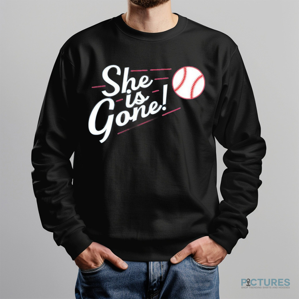 Los Angeles Baseball She Is Gone Shirt