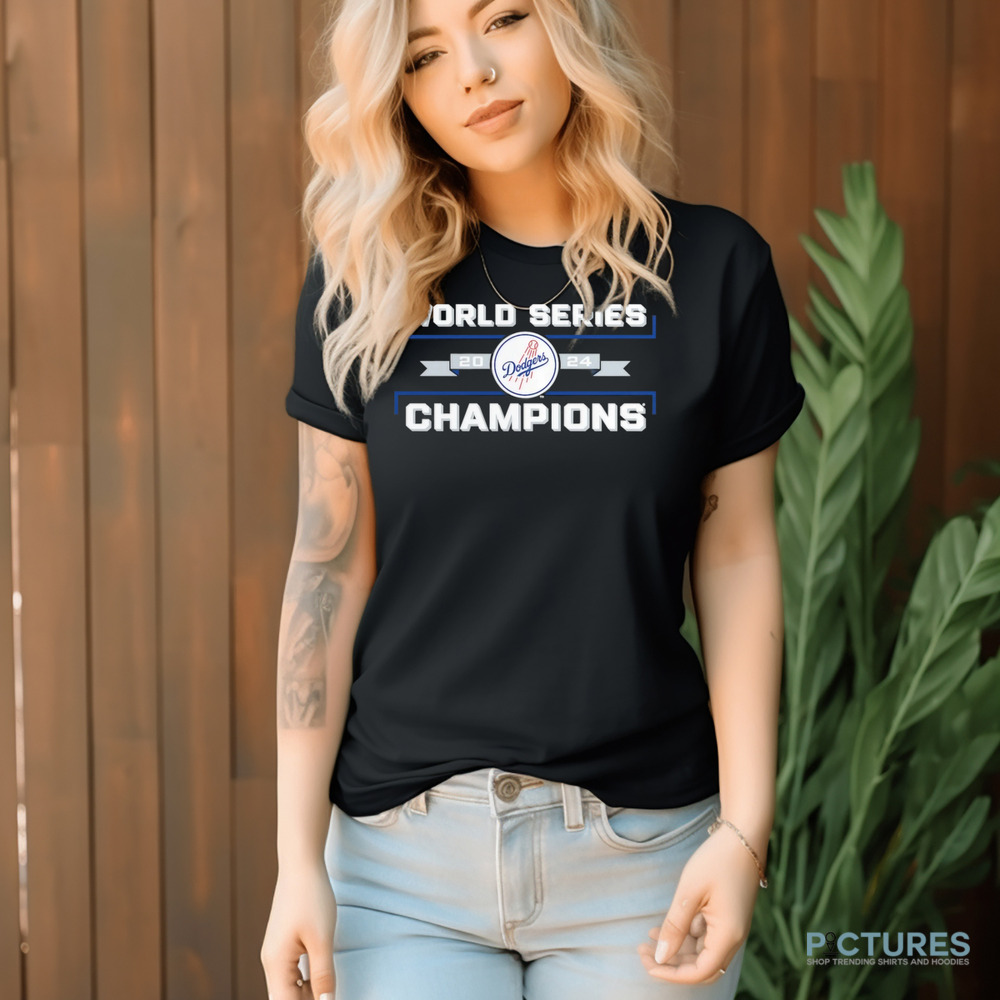 Los Angeles Dodgers 2024 World Series Champions Schedule Shirt