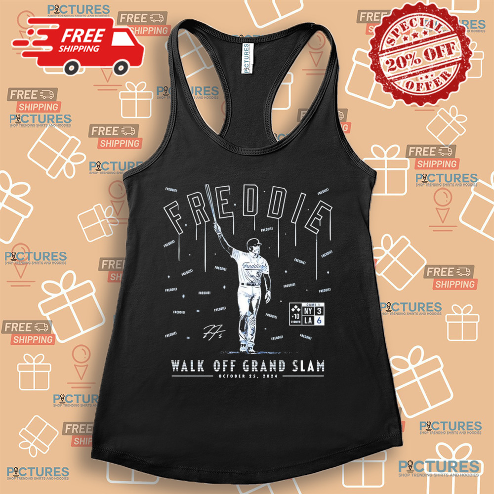 Los Angeles Dodgers Freddie Freeman Walk-off Grand Slam Shirt Los Angeles Dodgers Freddie Freeman Walk-off Grand Slam Shirt