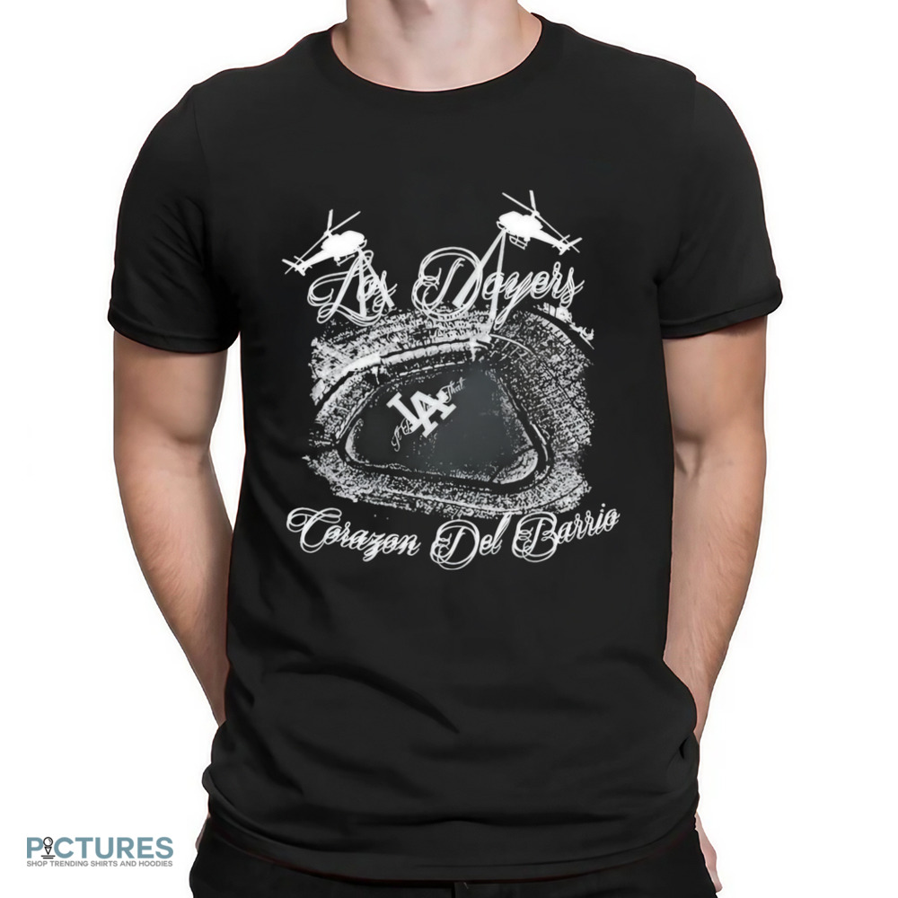 Los Angeles Dodgers Los Doyers Corazon Del Barrio Stadium Shirt