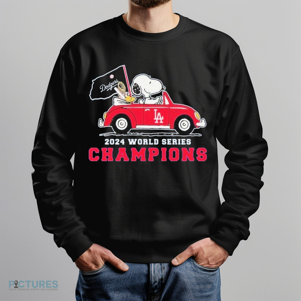 Los Angeles Dodgers x Snoopy 2024 World Series Champions Shirt