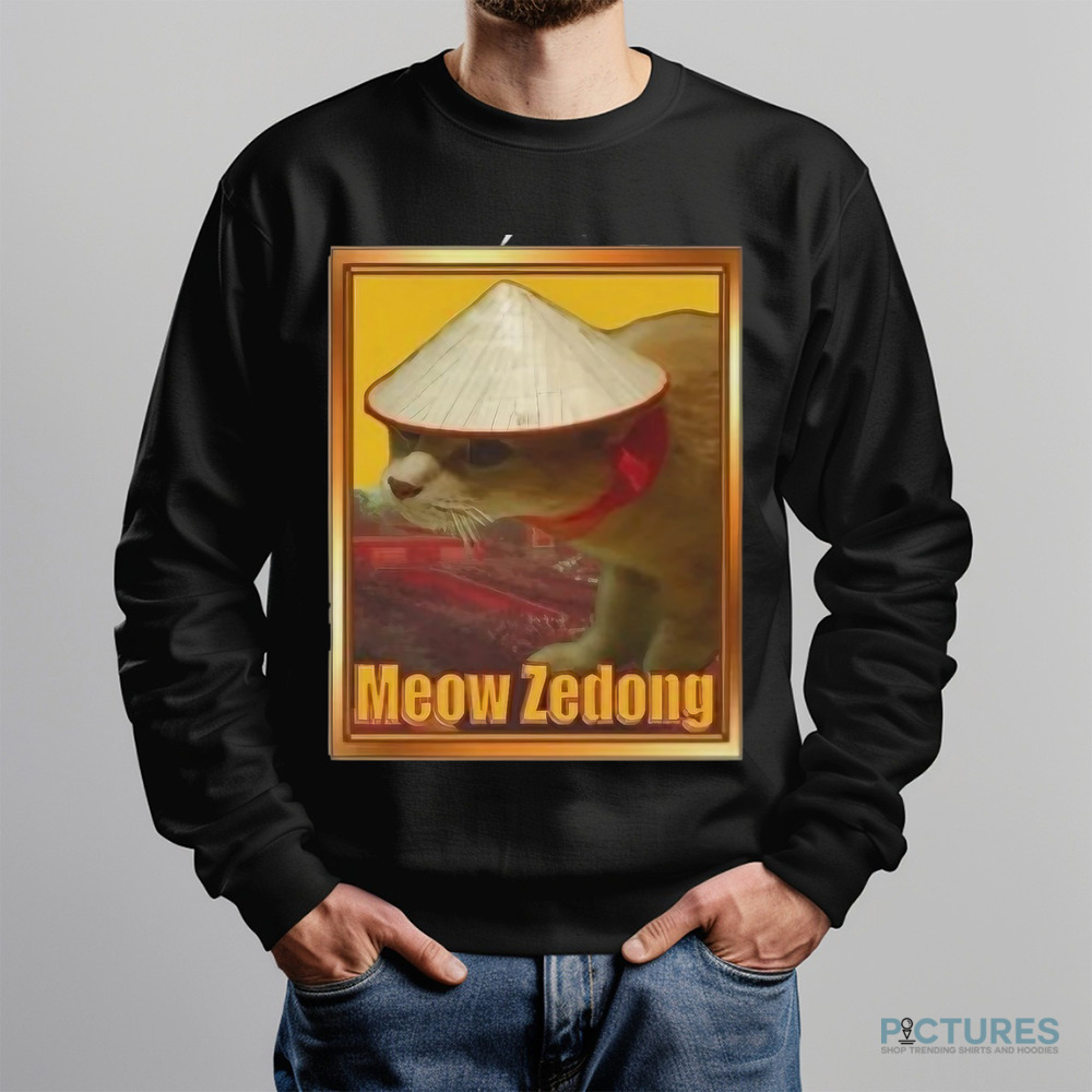 Meow Zedong Funny Shirt