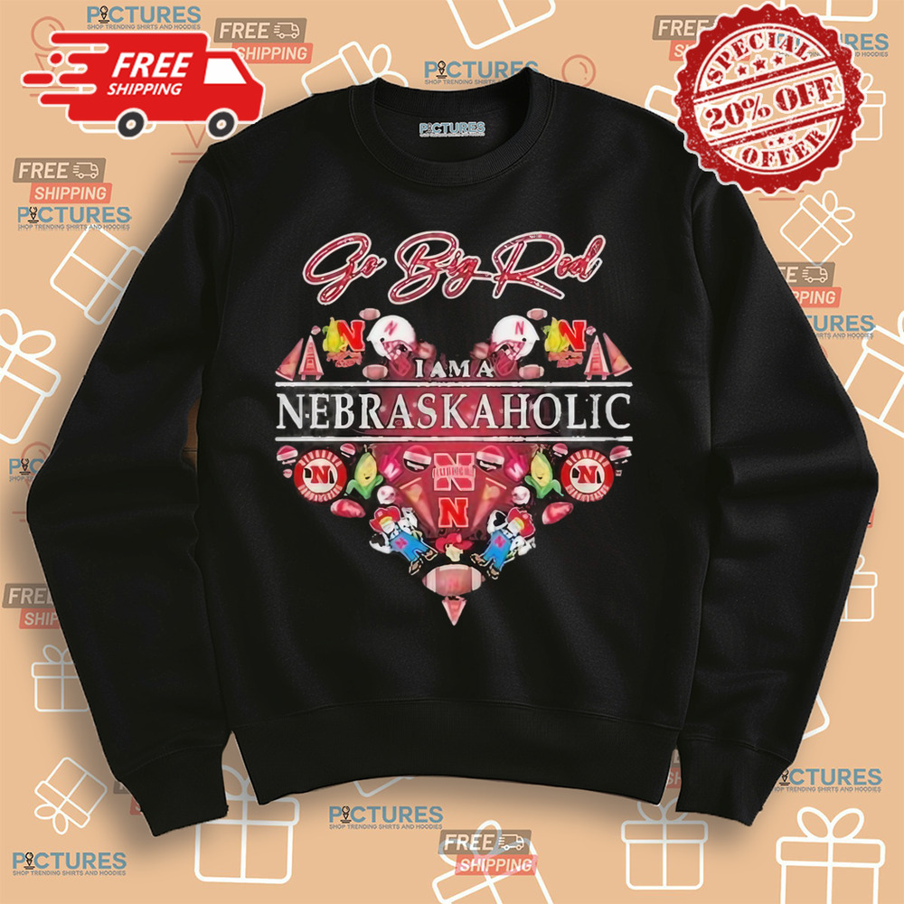 Nebraska Cornhuskers My Addiction Is Huskers I Am A Nebraska Holic Shirt Nebraska Cornhuskers My Addiction Is Huskers I Am A Nebraska Holic Shirt