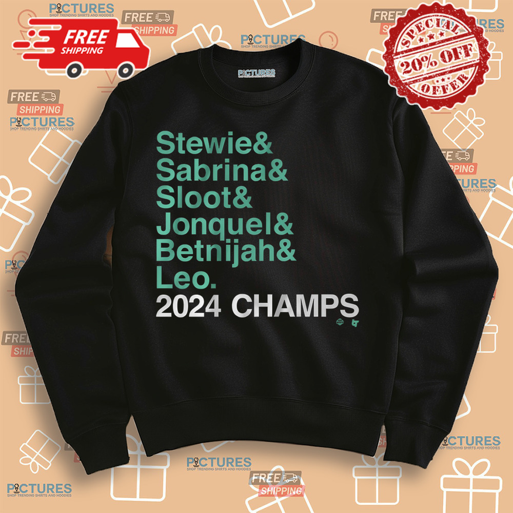 New York Basketball Stewie Sabrina Sloot Jonquel Betnijah Leo 2024 Champs Shirt New York Basketball Stewie Sabrina Sloot Jonquel Betnijah Leo 2024 Champs Shirt