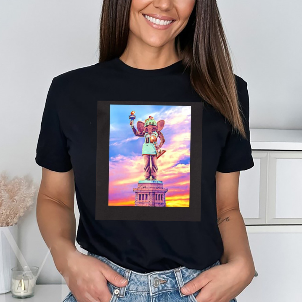 New York Liberty 2024 WNBA Champs Ellie The Elephant Shirt