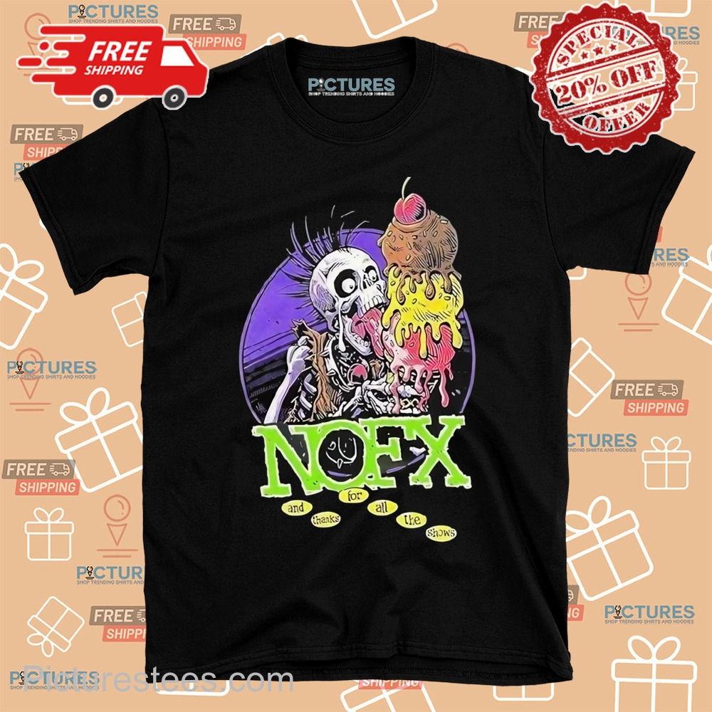 Nofx Final Tour 2024 Big Cream And Thanks For All The Shows Shirt