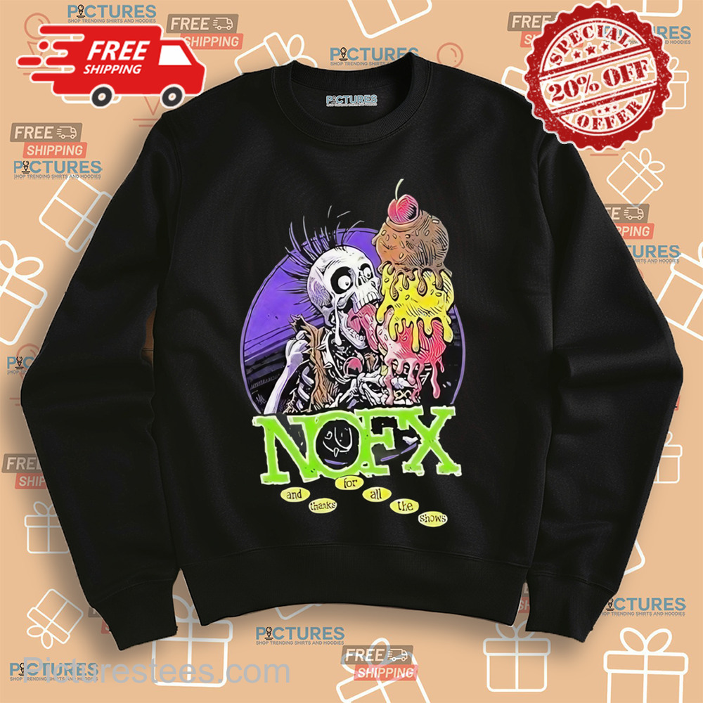 Nofx Final Tour 2024 Big Cream And Thanks For All The Shows Shirt