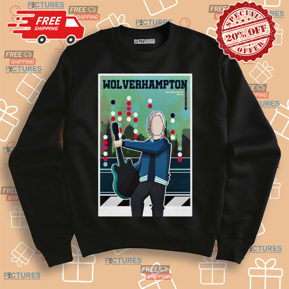 Paul Weller Show At Wolverhampton Civic Hall On Oct 22 2024 Poster Shirt