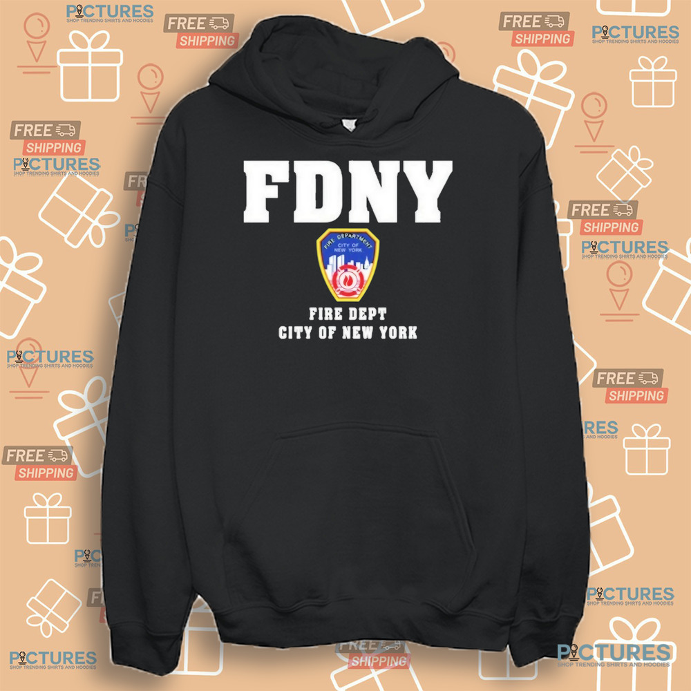 Pete Davidson Wearing Fdny Fire Dept City Of New York Shirt