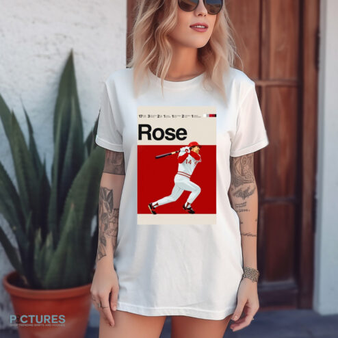 Pete Rose 14 baseball legend poster shirt