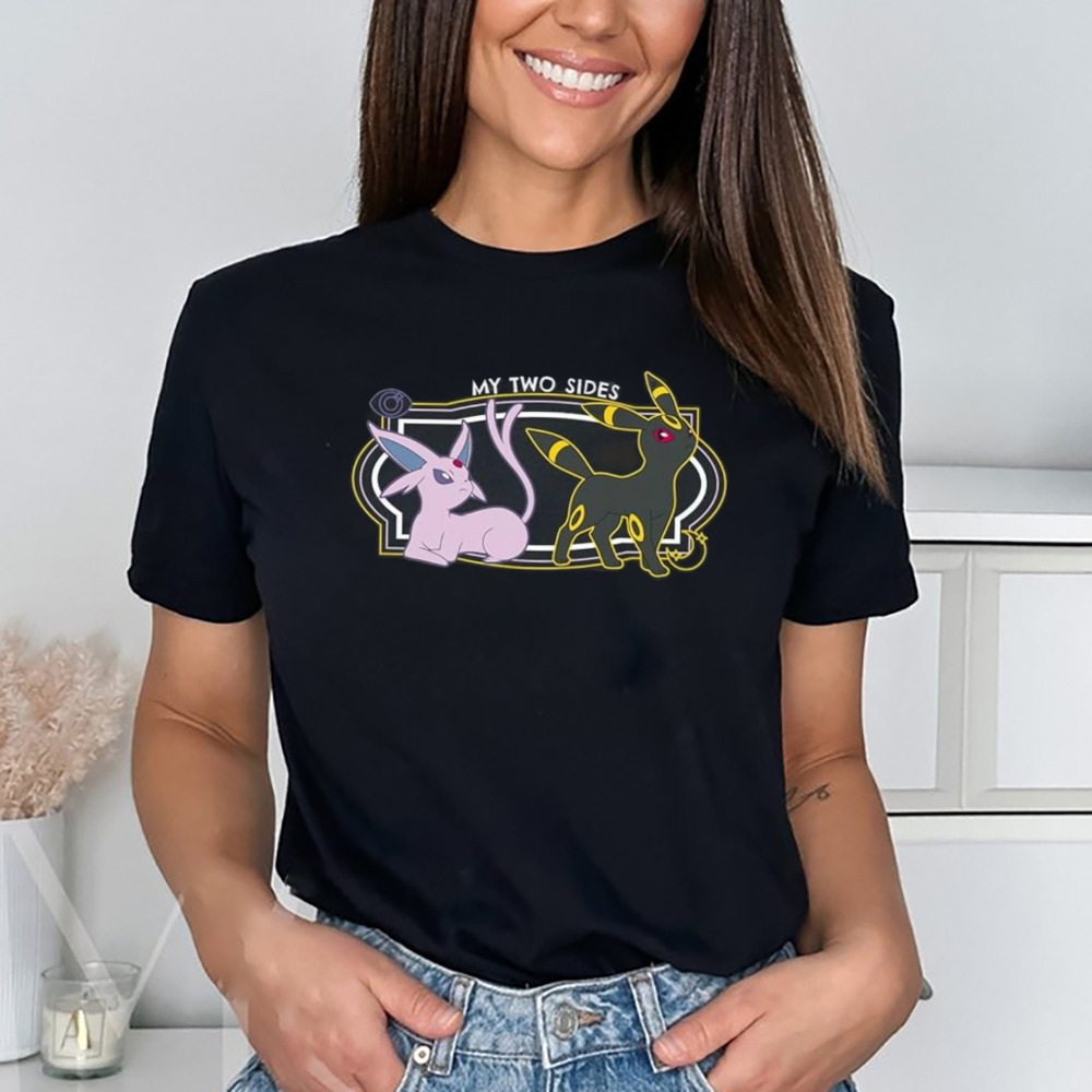 Pokémon Psiana and Nachtara My Two Sides Shirt