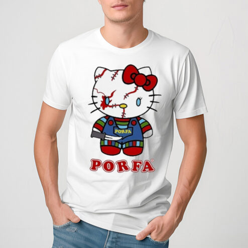 Porfa Hello Kitty Halloween Shirt