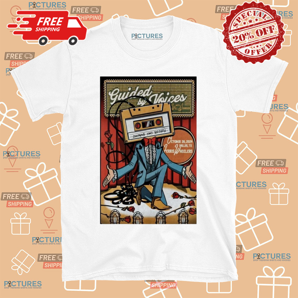 Poster Guided By Voices Show At Will Johnson On October 26-2024 Shirt Poster Guided By Voices Show At Will Johnson On October 26-2024 Shirt
