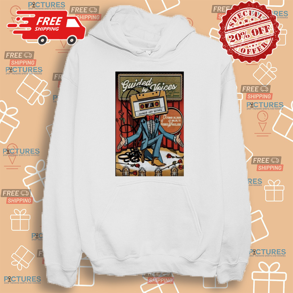 Poster Guided By Voices Show At Will Johnson On October 26-2024 Shirt Poster Guided By Voices Show At Will Johnson On October 26-2024 Shirt