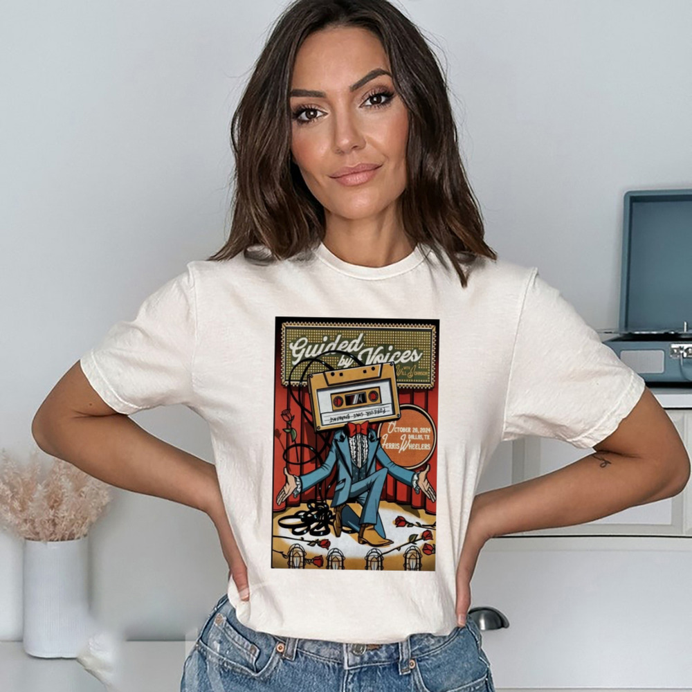 Poster Guided By Voices Show At Will Johnson On October 26-2024 Shirt Poster Guided By Voices Show At Will Johnson On October 26-2024 Shirt