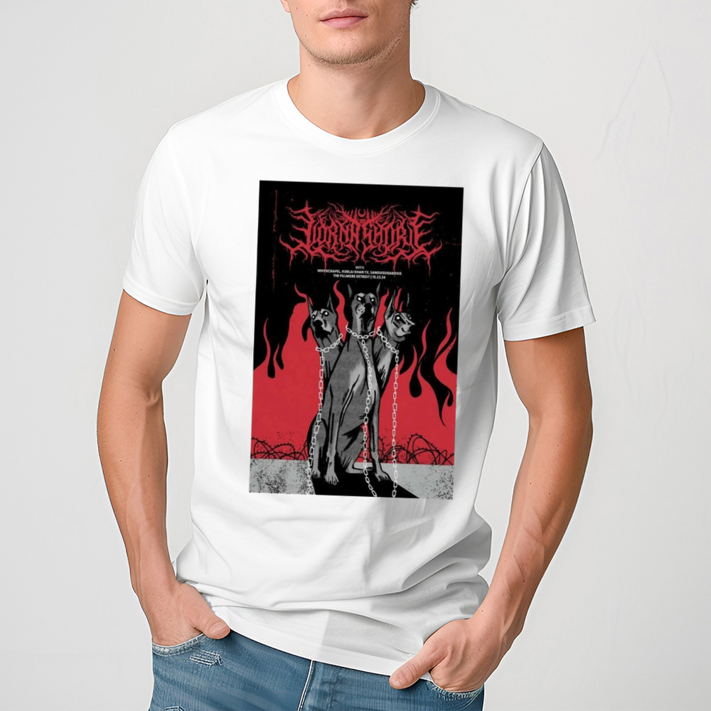 Poster Lorna Shore The Fillmore Detroit In Detroit MI Oct 23-2024 Shirt