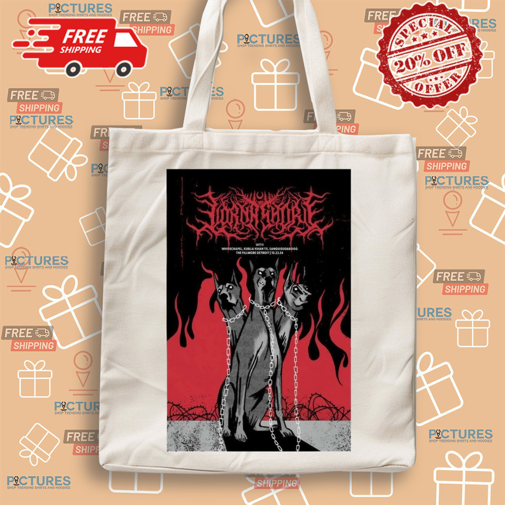 Poster Lorna Shore The Fillmore Detroit In Detroit MI Oct 23-2024 Shirt Poster Lorna Shore The Fillmore Detroit In Detroit MI Oct 23-2024 Shirt