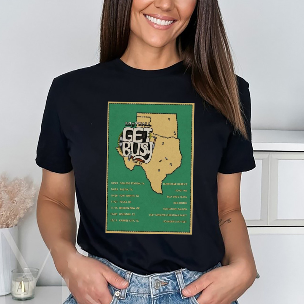 Poster Southall Get Busy Tour 2024 Austin TX Shirt