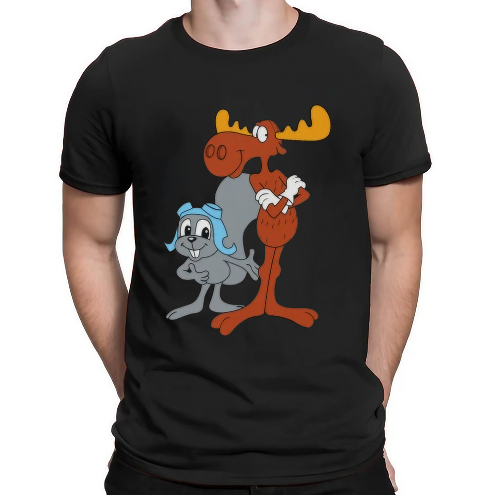 Rocky and Bullwinkle Kid Shirt