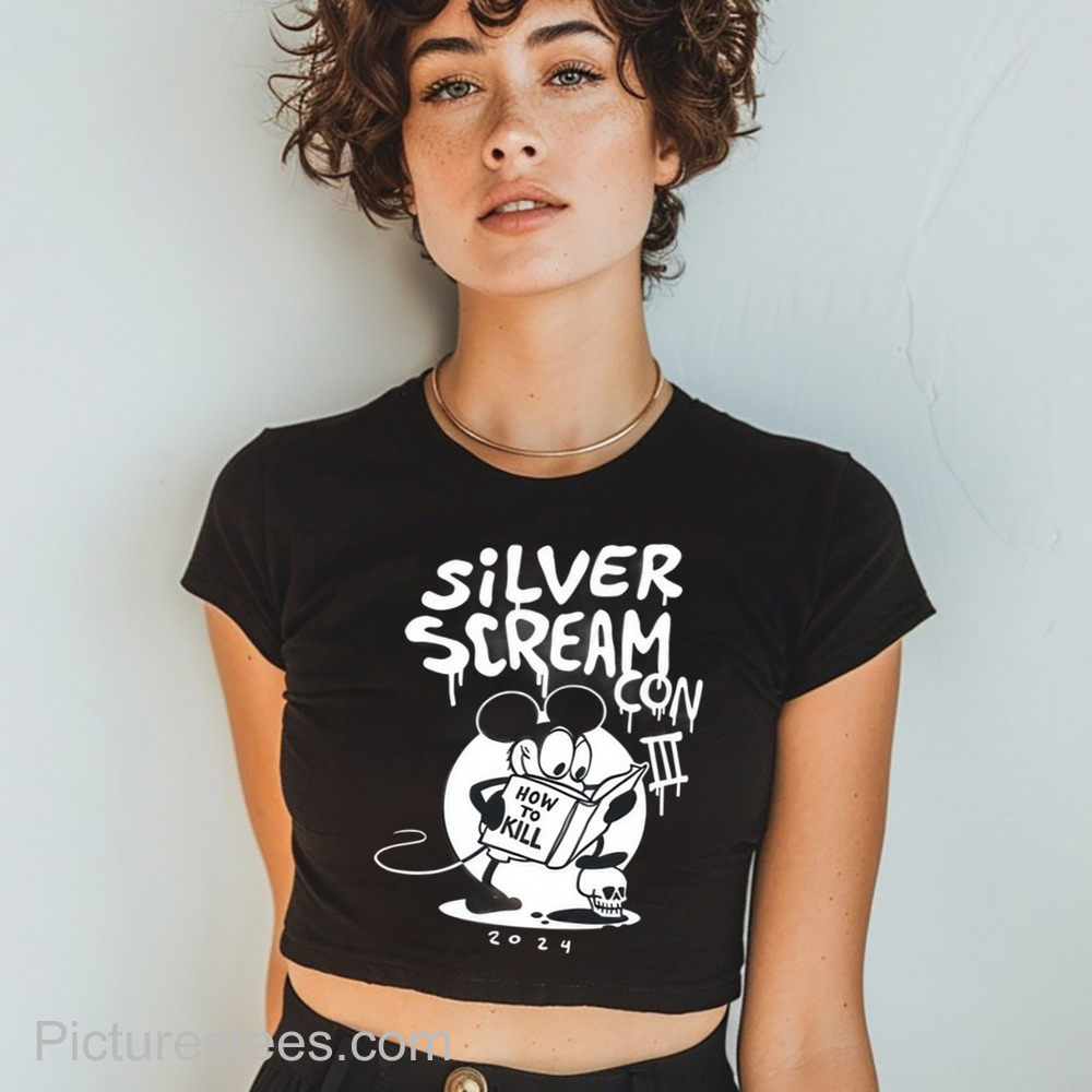 Silver Scream Con Iii How To Kill 2024 Mouse Shirt