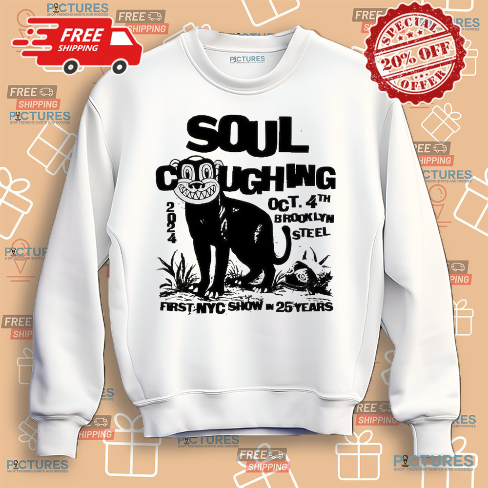 Soul Coughing Oct 4th Brooklyn Steel 2024 First Nyc Show In 25 Years Shirt