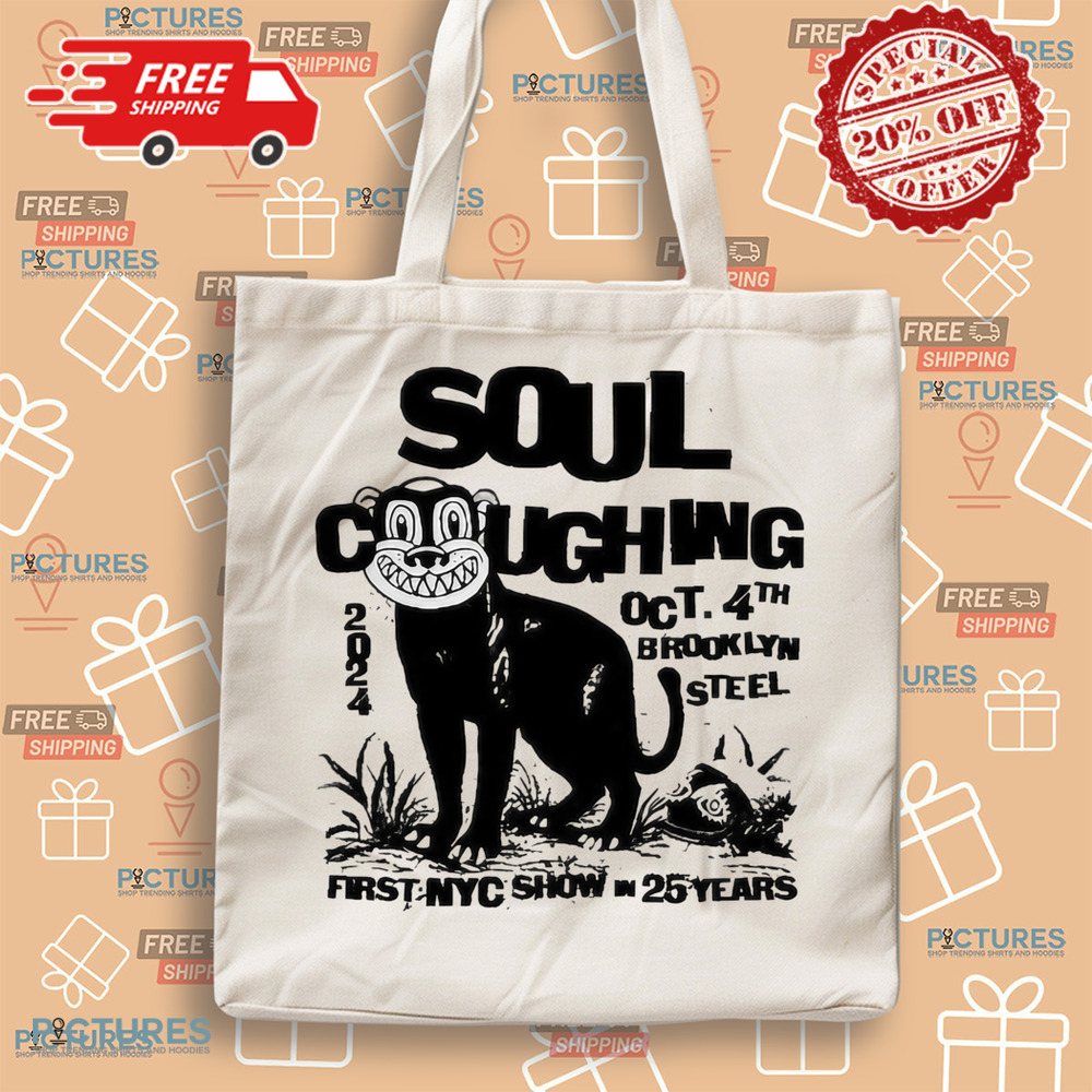 Soul Coughing Oct 4th Brooklyn Steel 2024 First Nyc Show In 25 Years Shirt