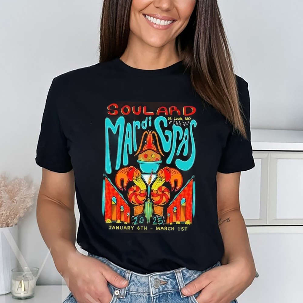 Soulard Mardi Gras January 6 March 1 2025 St. Louis, Mo Shirt