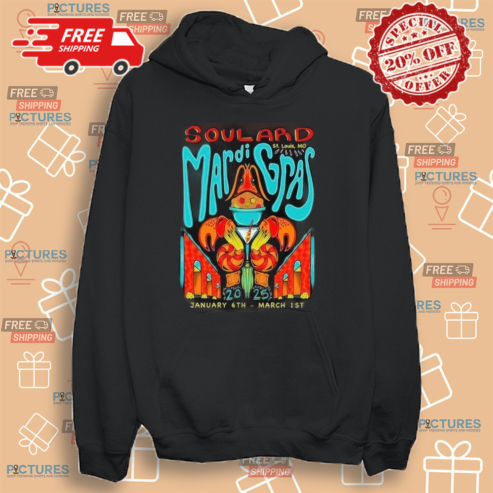 Soulard Mardi Gras January 6 March 1 2025 St. Louis, Mo Shirt