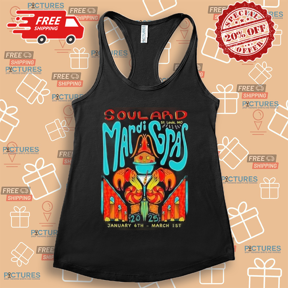 Soulard Mardi Gras January 6 March 1 2025 St. Louis, Mo Shirt
