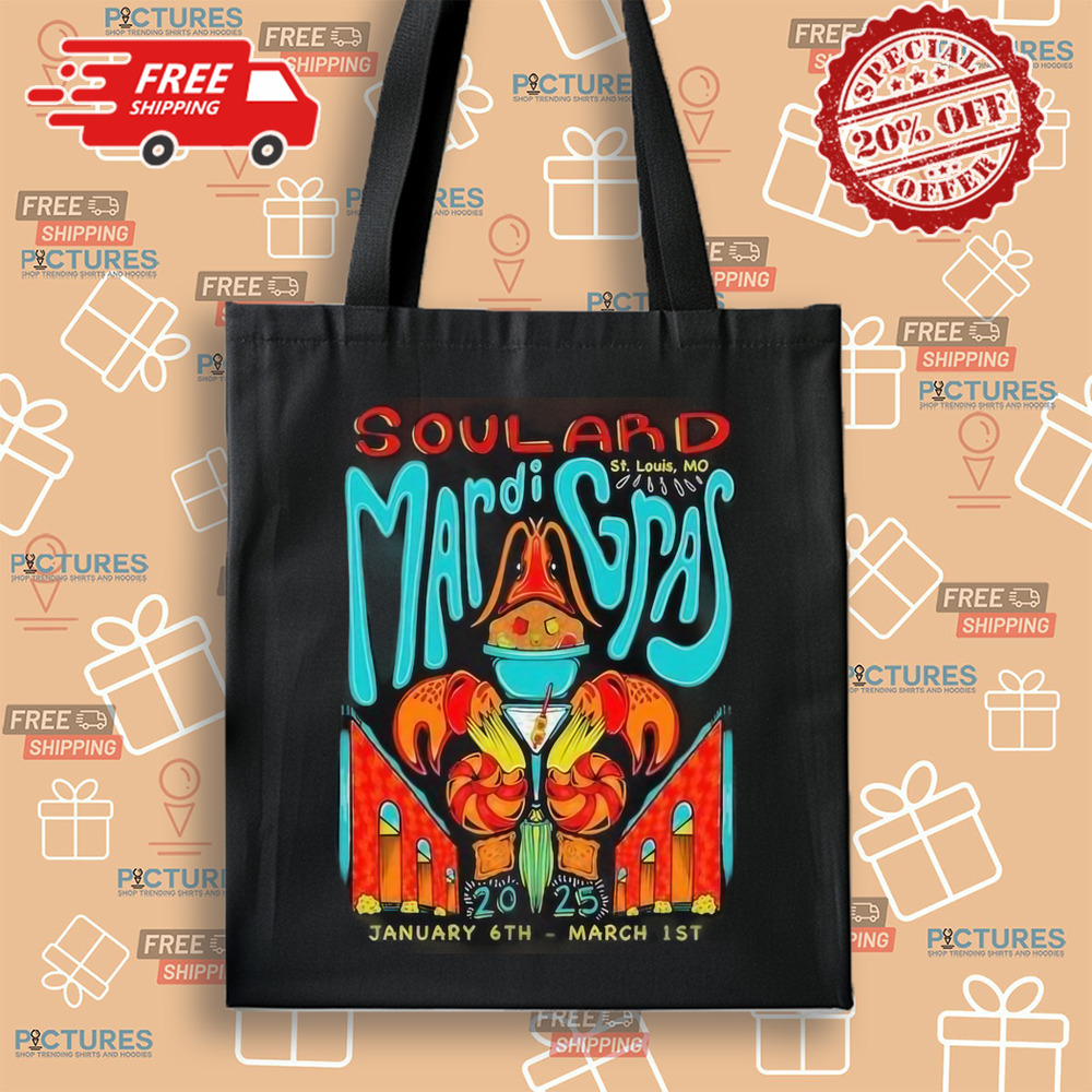 Soulard Mardi Gras January 6 March 1 2025 St. Louis, Mo Shirt