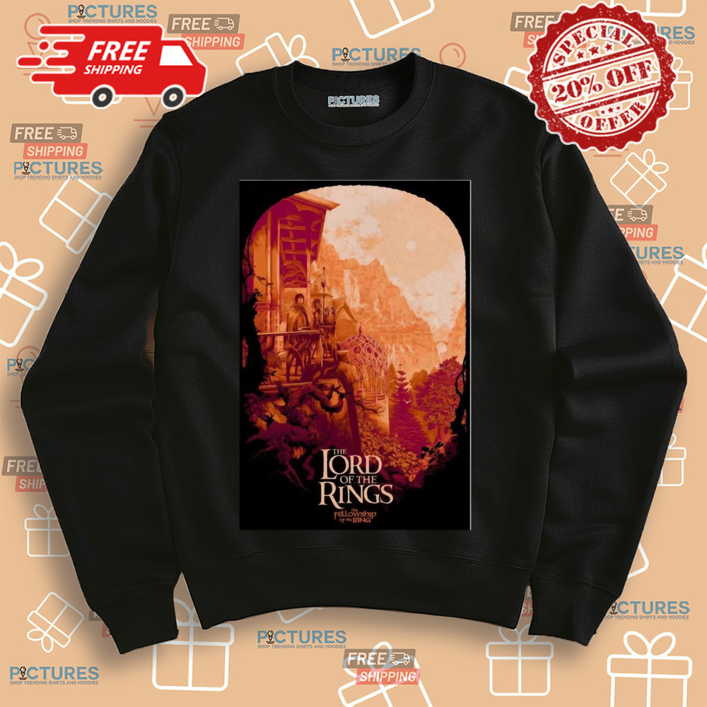 The Lord Of The Rings The Fellowship Of The Ring 2024 Poster Shirt The Lord Of The Rings The Fellowship Of The Ring 2024 Poster Shirt