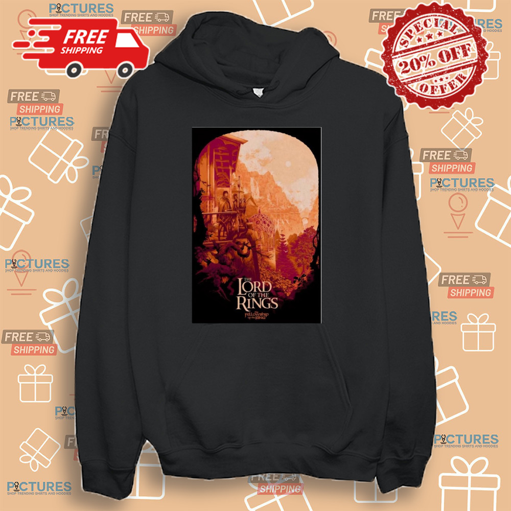 The Lord Of The Rings The Fellowship Of The Ring 2024 Poster Shirt The Lord Of The Rings The Fellowship Of The Ring 2024 Poster Shirt
