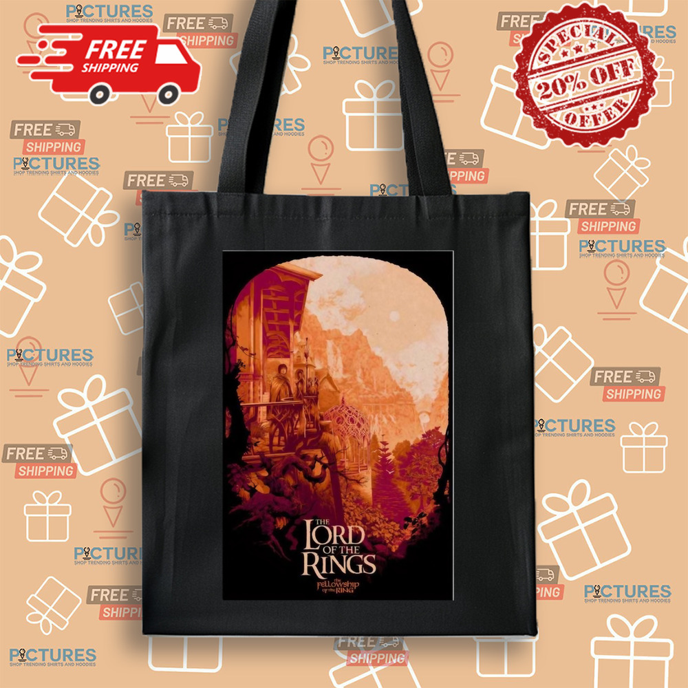 The Lord Of The Rings The Fellowship Of The Ring 2024 Poster Shirt The Lord Of The Rings The Fellowship Of The Ring 2024 Poster Shirt