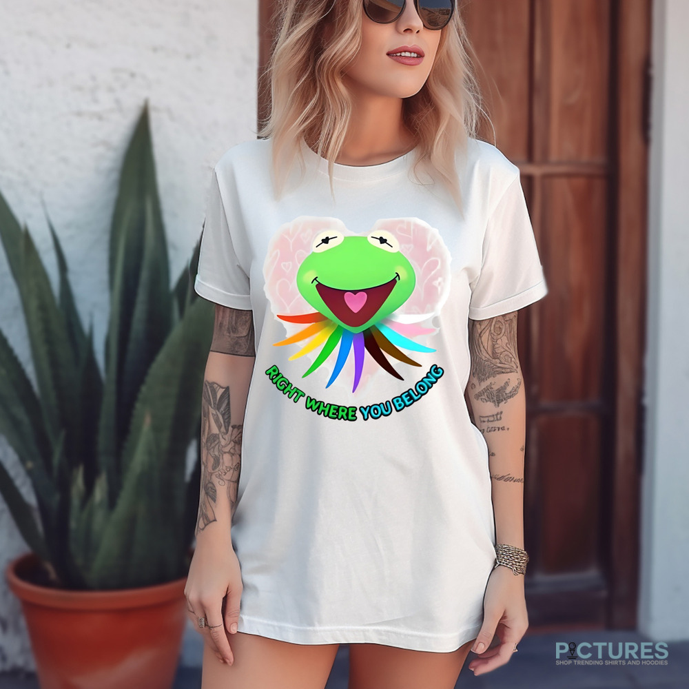 The Muppet Right Where You Belong Shirt
