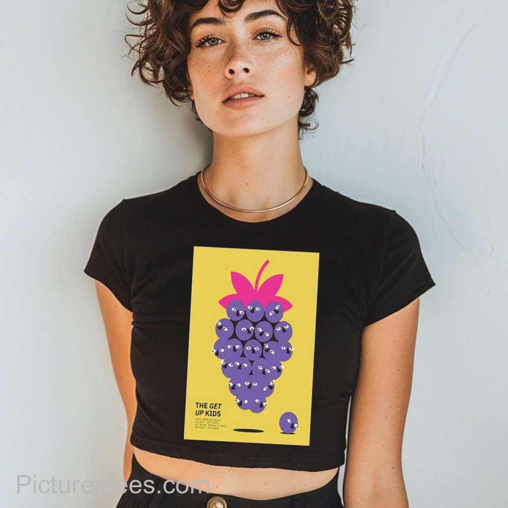 The get up kids october 6 2024 Saint Andrew’s Hall Detroit MI tour shirt