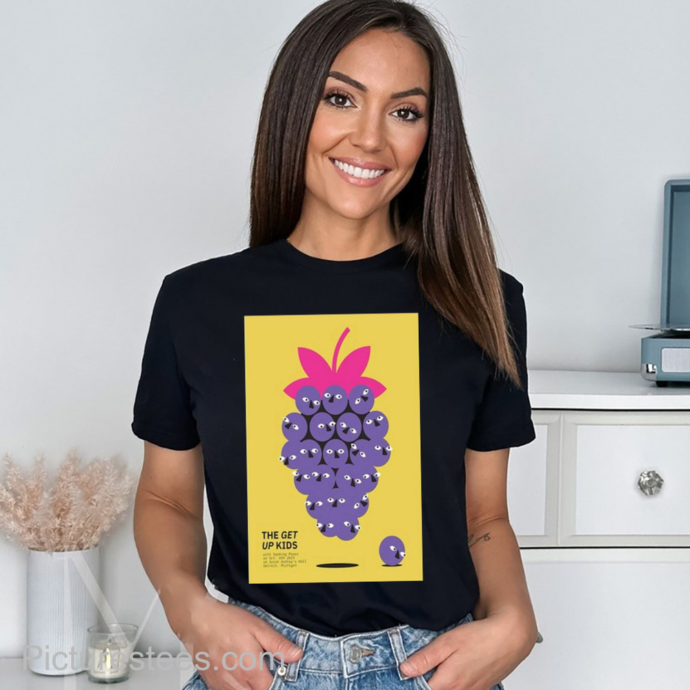 The get up kids october 6 2024 Saint Andrew’s Hall Detroit MI tour shirt The get up kids october 6 2024 Saint Andrew’s Hall Detroit MI tour shirt