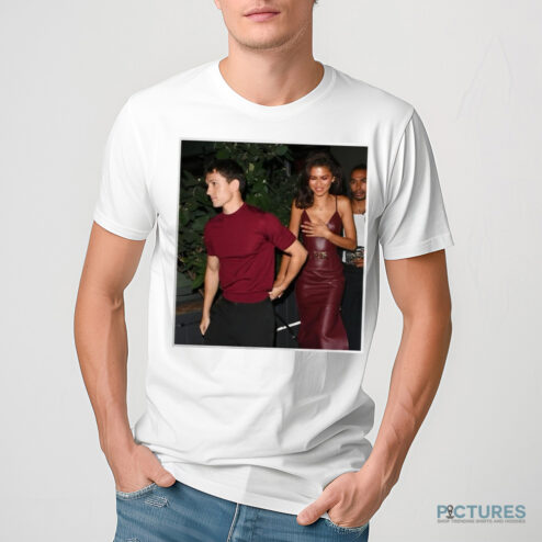 Tom Holland And Zendaya In New York Tonight Shirt