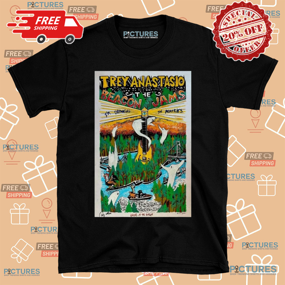Trey Anastasio Poster Show The Beacon Jams Ghosts Of The Forest Shirt Trey Anastasio Poster Show The Beacon Jams Ghosts Of The Forest Shirt