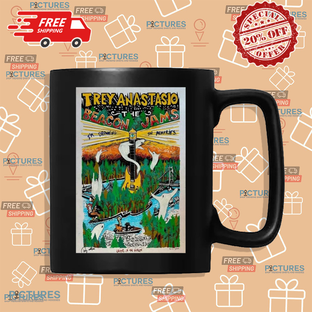Trey Anastasio Poster Show The Beacon Jams Ghosts Of The Forest Shirt Trey Anastasio Poster Show The Beacon Jams Ghosts Of The Forest Shirt