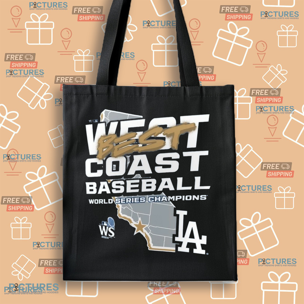 West Coast Best Baseball World Series Champions Los Angeles Dodgers 2024 Shirt