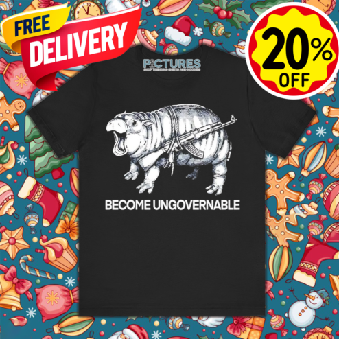 Hippo Moo Dang Become Ungovernable 2024 Shirt
