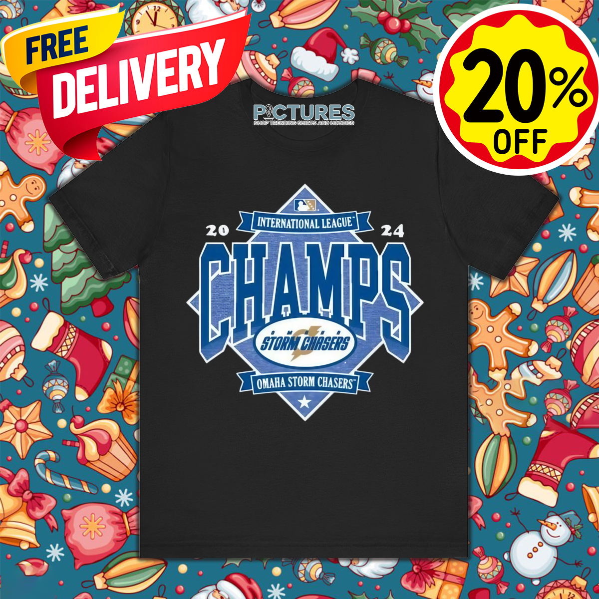 Omaha Storm Chasers MILB International League Champions 2024 Shirt