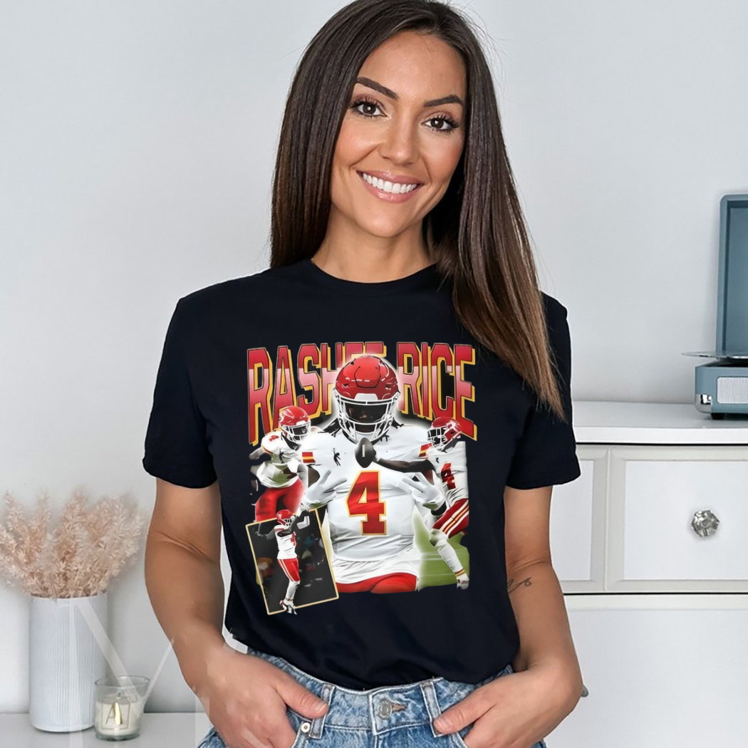 Rashee Rice Kansas City Chiefs football Player Shirt