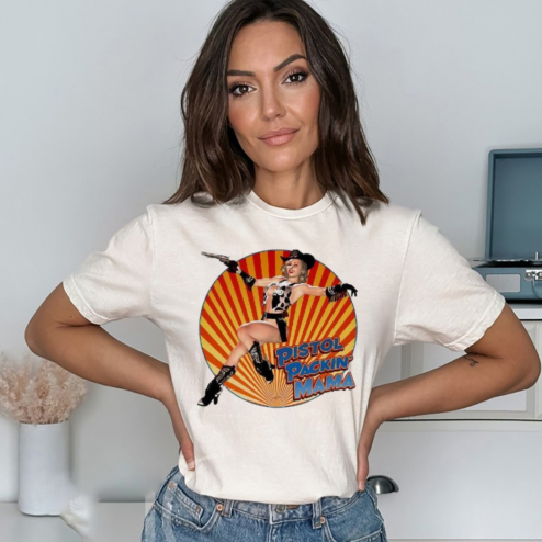 Pistol Packin’ Mama Cowboy Shirt