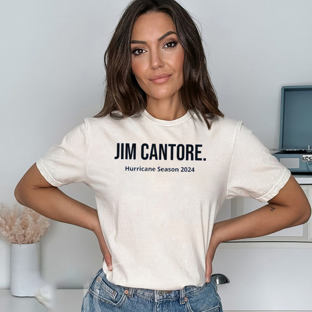 Jim Cantore Helene Milton Hurricane Season 2024 Shirt