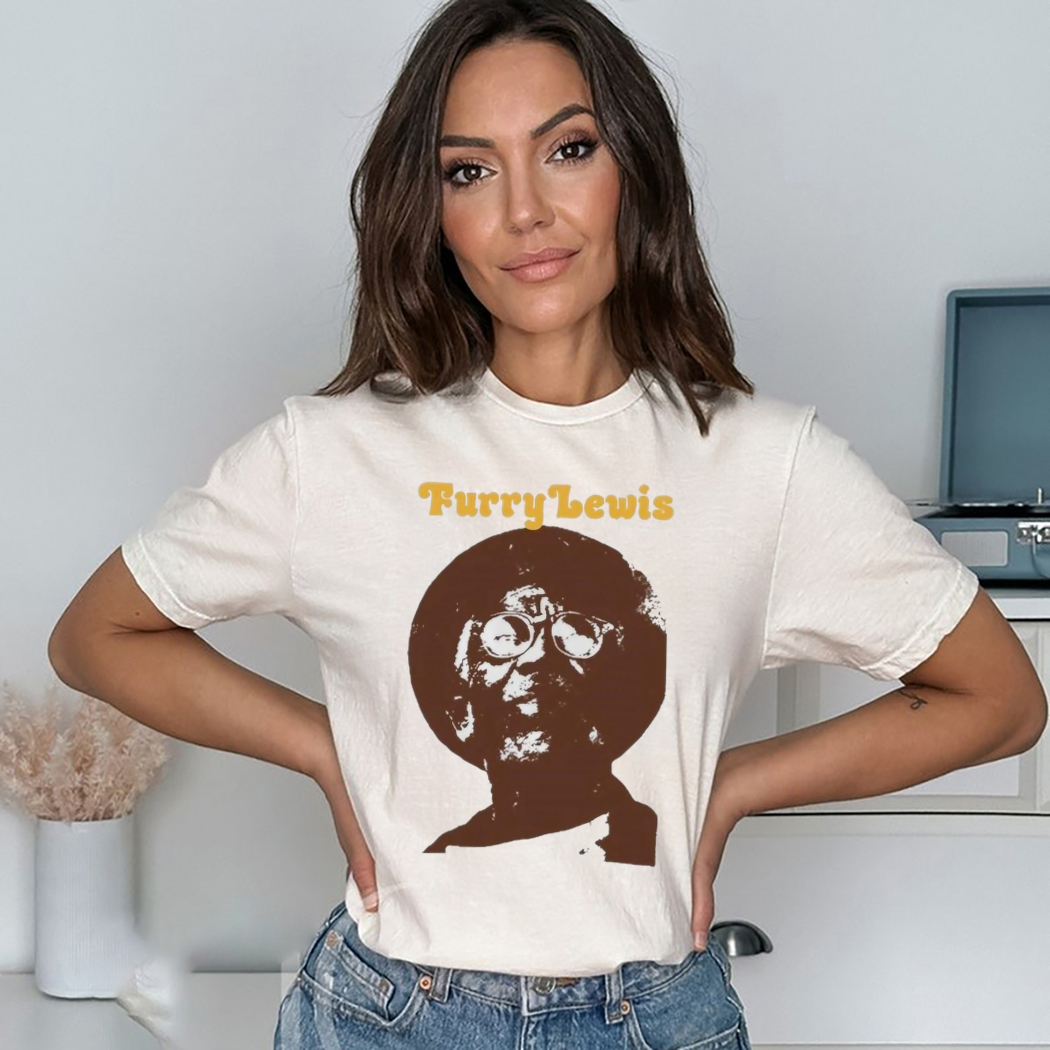 Blues Old School Furry Lewis Shirt