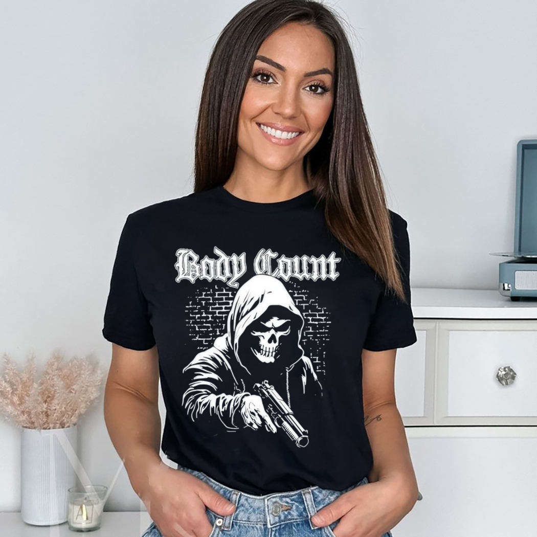 Body Count Hooded Skull Shirt