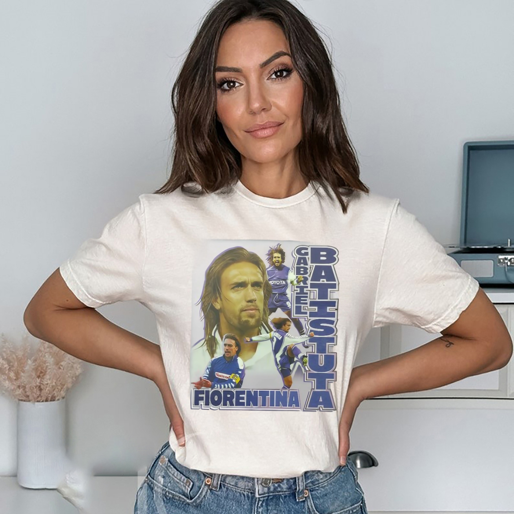 Gabriel Fiorentina Batistuta Bootleg Shirt