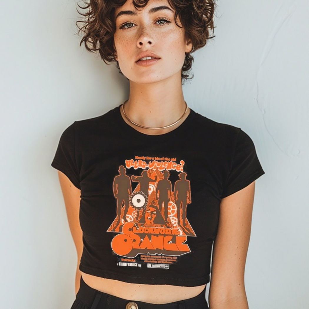 Ready For A Bit Of The Old Ultra Violence A Clockwork Orange Pull Over Shirt